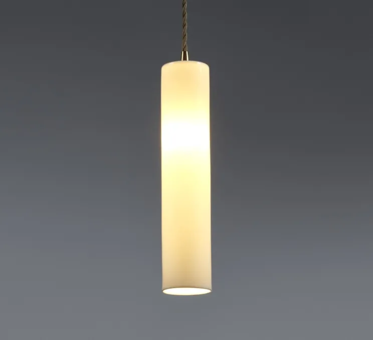 Suspension, Olympia N°3, blanc, Ø5,5cm, H27cm - Serax