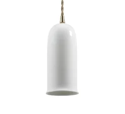 Suspension, Olympia N°1, blanc, Ø7,6cm, H17cm - Serax