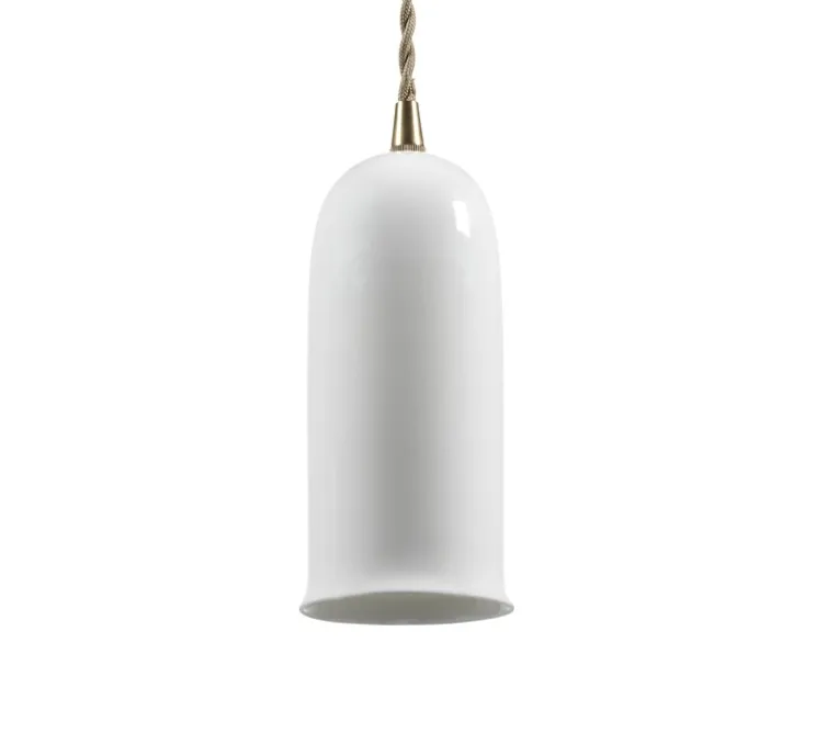 Suspension, Olympia N°1, blanc, Ø7,6cm, H17cm - Serax