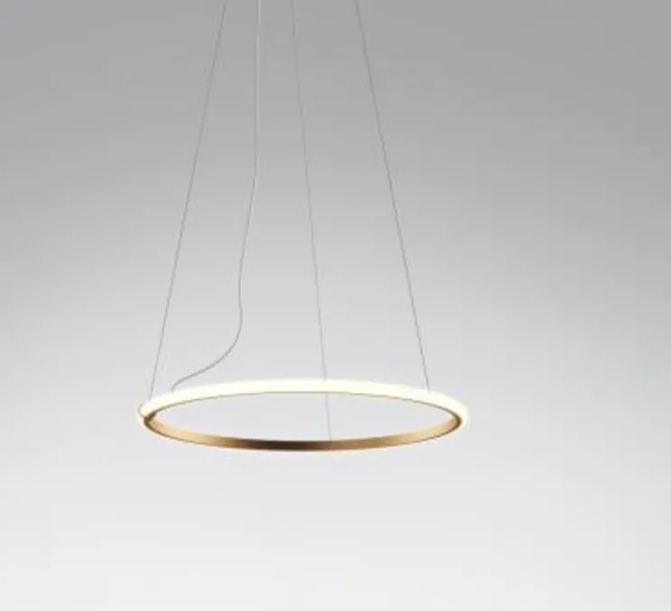 Suspension, OLympic F45, bronze, LED, 3000k, L60,2cm, H2cm - Fabbian