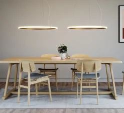 Suspension, Olympic F45, bronze, LED, 3000k, 4475lm, L80,2cm, H2cm - Fabbian