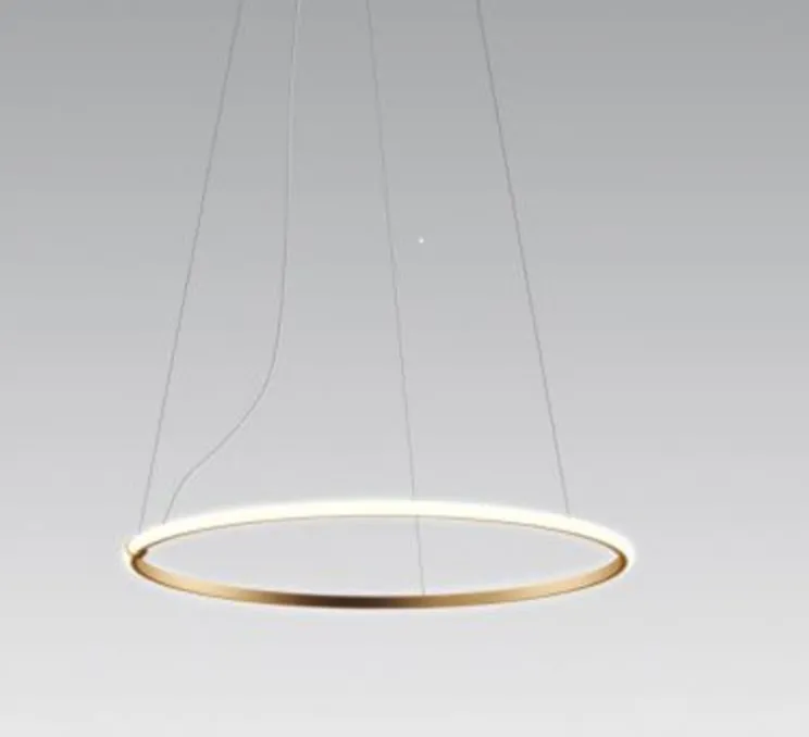 Suspension, Olympic F45, bronze, LED, 3000k, 4475lm, L80,2cm, H2cm - Fabbian