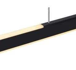 Suspension, One linear 100, noir, LED, dim, 2700-3000K, 1280 lm, L104cm, H4,2cm - SLV