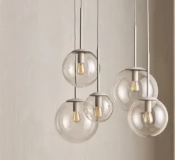 Suspension, Orb 15, gris, Ø15cm, H36,1cm - Bolia