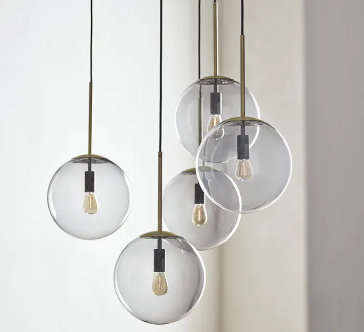 Suspension, Orb 20, gris, Ø20cm, H41,1cm - Bolia