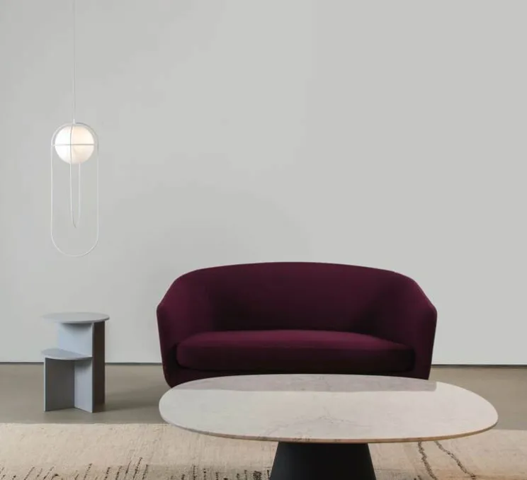 Suspension, Orbit, blanc, LED, 3000K, 420lm, L25cm, H68cm - A-N-D