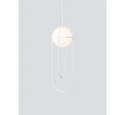 Suspension, Orbit, blanc, LED, 3000K, 420lm, L25cm, H68cm - A-N-D