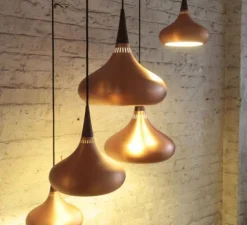 Suspension, Orient, cuivre, Ø34cm, H37cm - Fritz Hansen