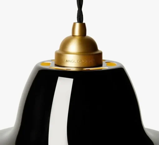 Suspension, Original 1227 Brass Midi Wide, Jet Back, L40cm, H22,5cm - Anglepoise