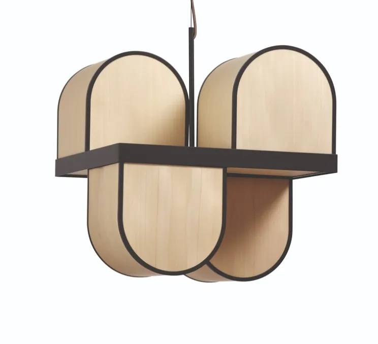 Suspension, Osca Small, blanc naturel, L50cm, H51cm - LZF