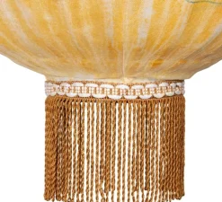 Suspension, Oval L, jaune, Ø35cm, H75cm - HK Living