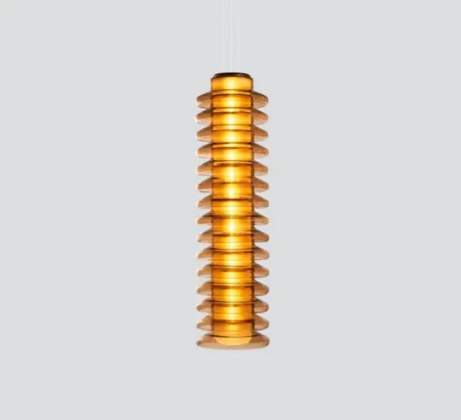 Suspension, Pace 28, 15 modules, ambre, LED, dim, 2700K, Ø28cm, H99cm - A-N-D