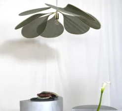 Suspension, Pale l'originelle M, Tilleul, tige 60cm, Ø120cm, H40cm - Georges