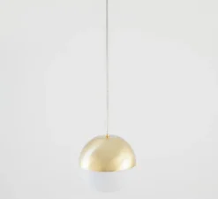 Suspension, Pallina, laiton, Ø12cm, H36cm, LED, 2700K, 470lm - Fontana Arte
