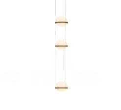 Suspension, Palma 3730, graphite, LED, 2700K, 2056lm, Ø22cm, H80cm - Vibia