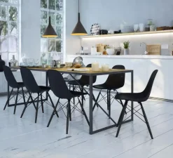 Suspension, Pam 250, noir et or, LED, 3000K, 1875lm, Ø25cm, H30,5cm - Faro