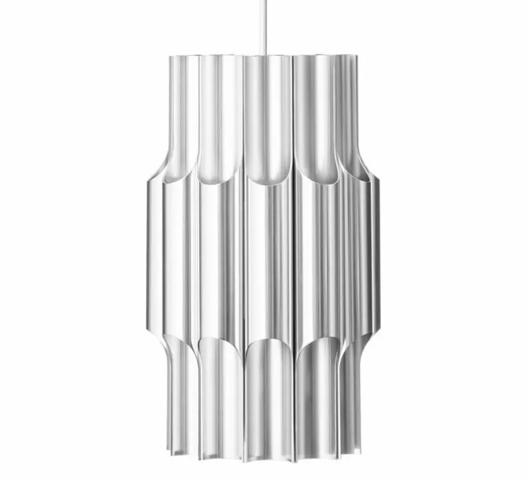 Suspension, pan 190, argent, Ø19cm, H32cm - lyfa