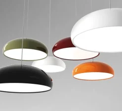 Suspension, Pangen, blanc, Ø60cm - Fontana Arte