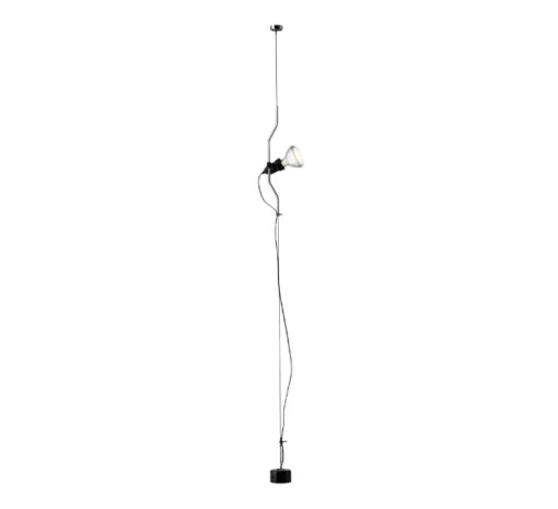 Suspension, Parentesi, nickel, Ø11cm, H400cm - Flos