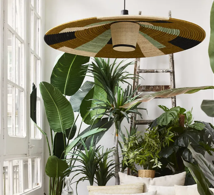 Suspension, Parrot XL, vert, Ø100cm, H24cm - Forestier