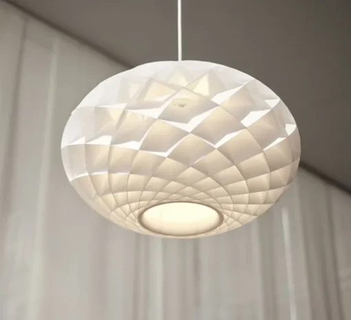 Suspension, Patera Oval, blanc, Ø50cm, H36cm - Louis Poulsen