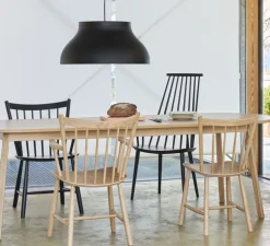 Suspension, PC Pendant L, noir, Ø60cm, H28cm - HAY