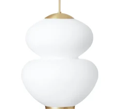 Suspension, Peanut 400, blanc, or, Ø40cm, H62cm - lyfa