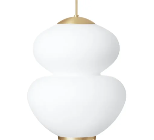 Suspension, Peanut 400, blanc, or, Ø40cm, H62cm - lyfa