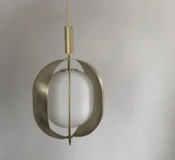 Suspension, Pearl, laiton, Ø35cm, H54,5cm - 101 Copenhagen