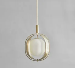 Suspension, Pearl, laiton, Ø35cm, H54,5cm - 101 Copenhagen