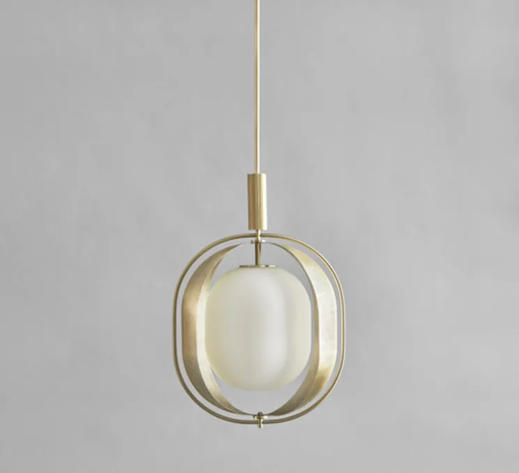 Suspension, Pearl, laiton, Ø35cm, H54,5cm - 101 Copenhagen