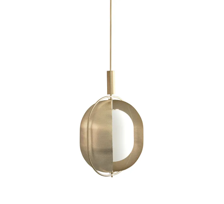 Suspension, Pearl, laiton, Ø35cm, H54,5cm - 101 Copenhagen