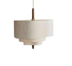 Suspension, Pebble L, écru, Ø78cm, H35,5cm - Market Set