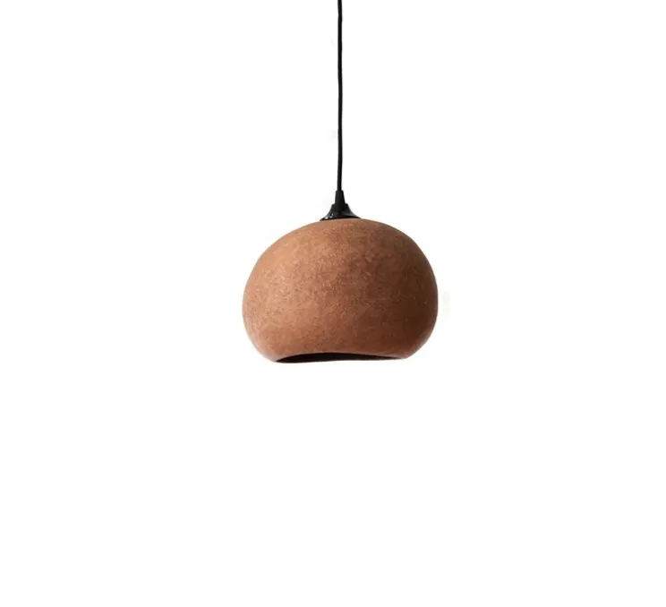 Suspension, Pebble S, terracotta, L27cm, H18cm - Ay Illuminate