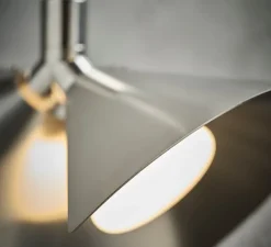Suspension, Peel, acier inoxydable brossé, L27,5cm, H24,8cm - Frandsen