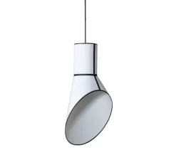 Suspension, Petit Cargo, noir, blanc, H65cm - Designheure