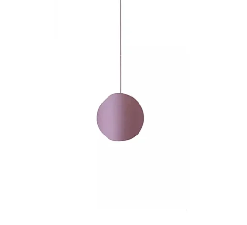 Suspension, Petit Moon, rose, Ø35cm, H13cm - DesignHeure