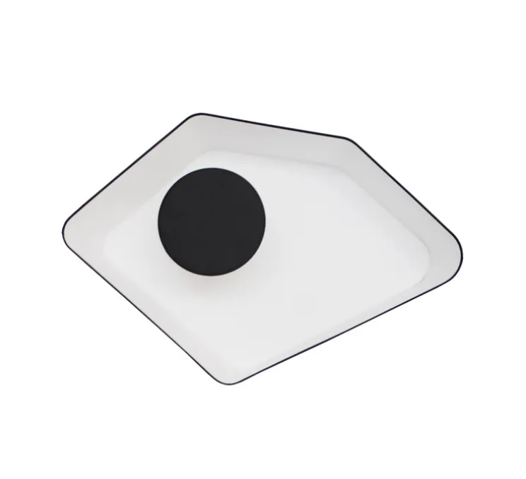 Suspension, Petit Nénuphar, LED, 3000K, noir,blanc L90cm, H19cm - DESIGNHEURE