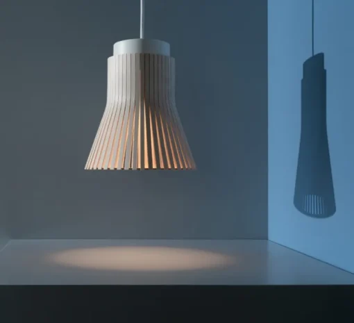 Suspension, Petite 4600, blanc, Ø20cm, H23cm - Secto Design