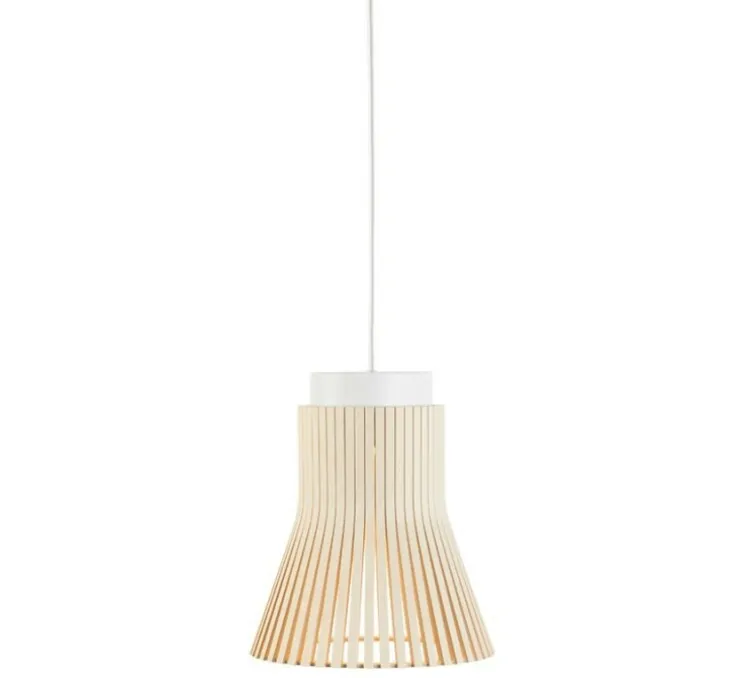 Suspension, petite 4600, bouleau naturel, LED, 2800k, 480lm, Ø20cm, H23cm - Secto Design
