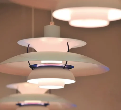 Suspension, PH 5, white classic, Ø50cm, H26,7cm - Louis Poulsen