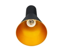 Suspension, Phelia, noir,or Ø13cm, H25,5cm - SLV