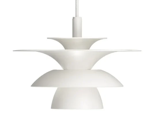 Suspension, Picasso, blanc, Ø18cm, H11cm - Belid