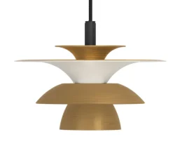 Suspension, Picasso, laiton antique, Ø18cm, H11cm - Belid