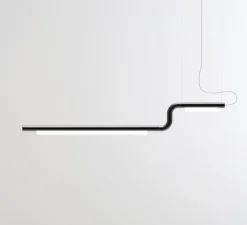 Suspension, Pipeline CM2 Dali, noir, LED, 2700K, 880lm, L183cm, H29cm - A-N-D