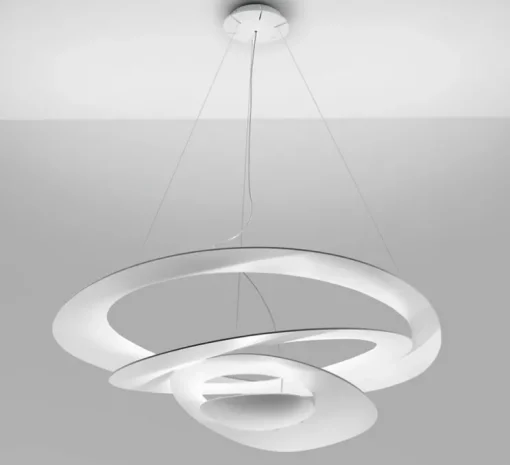 Suspension, Pirce, blanc, LED, dim, 3000K, 3313 lm, L94cm, H28cm - Artemide