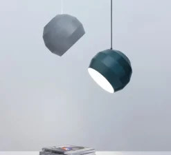 Suspension, Pitch petrol, bleu, Ø30cm, H25cm - Vitamin