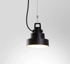 Suspension, Plaff-on!, noir, IP65, LED, dim, 2700K, 571 lm, Ø16cm, H17cm - Marset