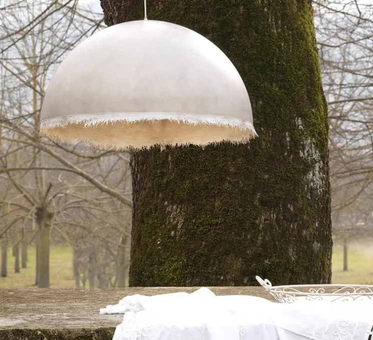 Suspension, Plancton, blanc, IP44,Ø75cm, H40cm - Karman