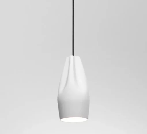 Suspension, Pleat Box 13, blanc, Ø11,5cm, H26cm - Marset